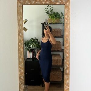 Wilfred Midnight Blue Midi Dress